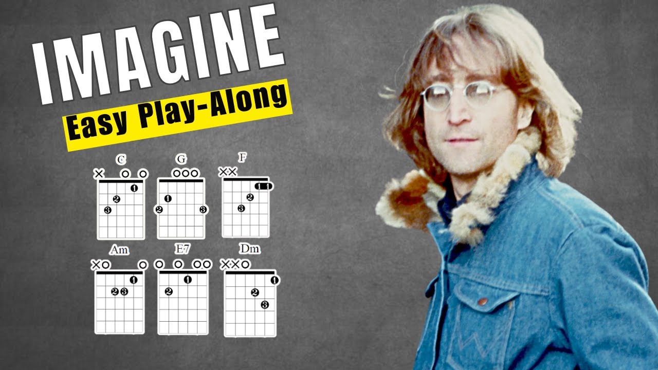 Imagine Play Along With Chords Lyrics & Timing