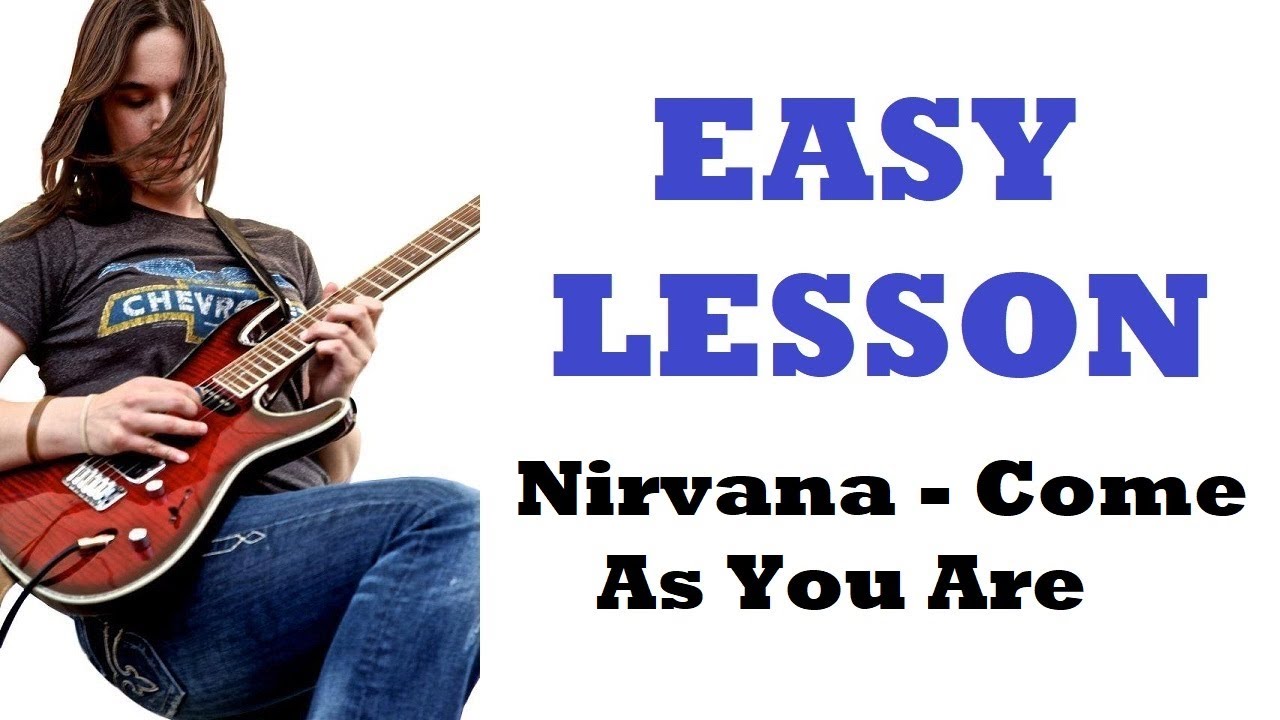 Come as You are Guitar Lesson Beginner  - Super Easy Song