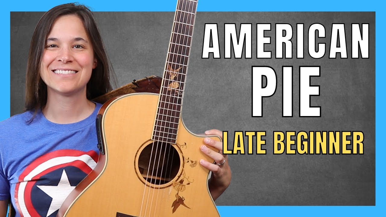 STEP-BY-STEP American Pie Guitar Lesson for Beginners!