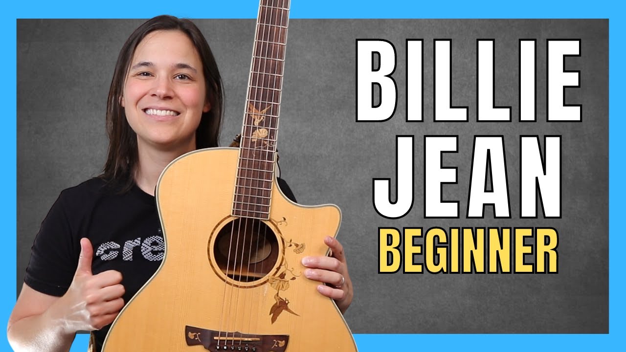 Rock Out To Billie Jean with THIS Acoustic Guitar Lesson - COOL Bassline Included!
