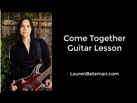 Come Together Guitar Lesson